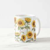 Mug Musique des tournesols (Devant droit)