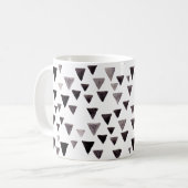 Mug Musique des triangles noirs (Devant gauche)