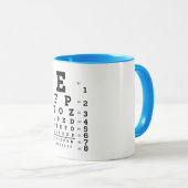 Mug Musique des yeux (Devant droit)
