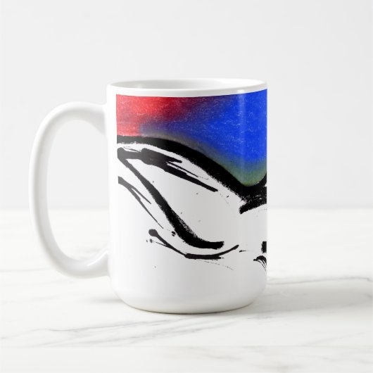 Mug Musique d'esquisse corporelle (Gauche)