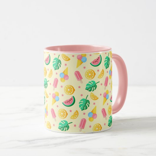 Mug Musique d'été (Devant droit)