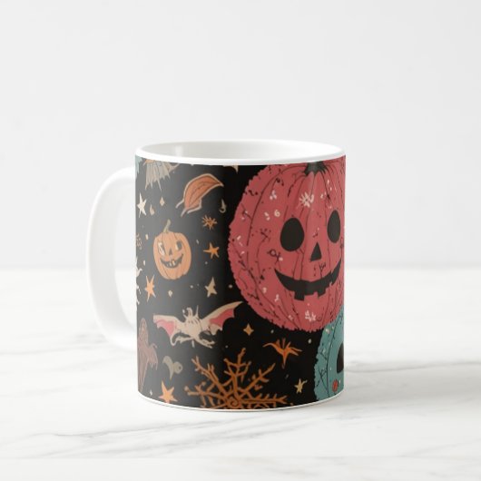 Mug Musique d'Halloween (Devant gauche)
