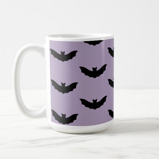 Mug Musique d'Halloween chauve-chauve-souris (Gauche)