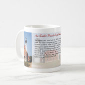Mug Musique d'histoire du phare Au Sable (Devant gauche)