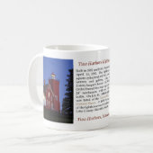Mug Musique d'histoire du phare de Two Harbors (Devant gauche)