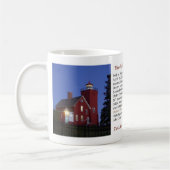 Mug Musique d'histoire du phare de Two Harbors (Gauche)
