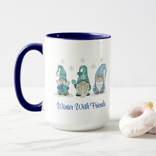 Mug Musique d'hiver (Avec donut)