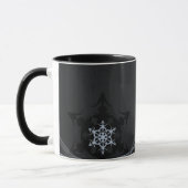 Mug Musique d'hiver bleue (Gauche)