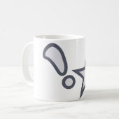 Mug Musique d'icône importante (Devant gauche)