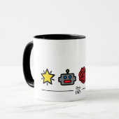 Mug Musique d'icône SCK (Devant gauche)