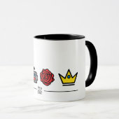 Mug Musique d'icône SCK (Devant droit)