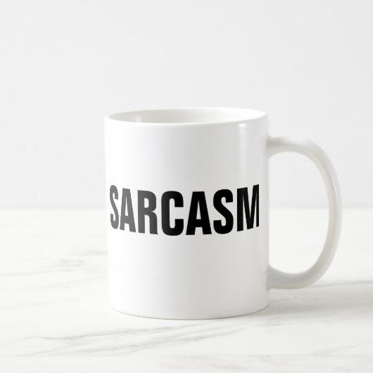 Mug Musique d'identification de sarcasme (Droite)
