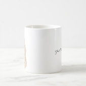 Mug Musique d'image aquarelle personnalisée (Centre)
