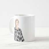 Mug Musique d'image aquarelle personnalisée (Devant gauche)