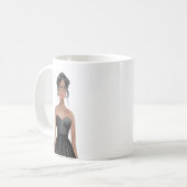 Mug Musique d'image aquarelle personnalisée (Devant gauche)