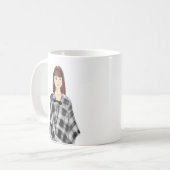 Mug Musique d'image aquarelle personnalisée (Devant gauche)
