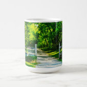 Mug Musique d'image de la nature de style rétro (Centre)