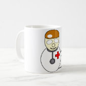 Mug Musique d'image vectorielle d'icône de docteur (Devant gauche)