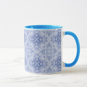 Mug Musique d'impression bleue