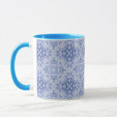 Mug Musique d'impression bleue (Gauche)