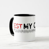 Mug Musique d'ingénierie de logiciel Sarcastique (Devant gauche)