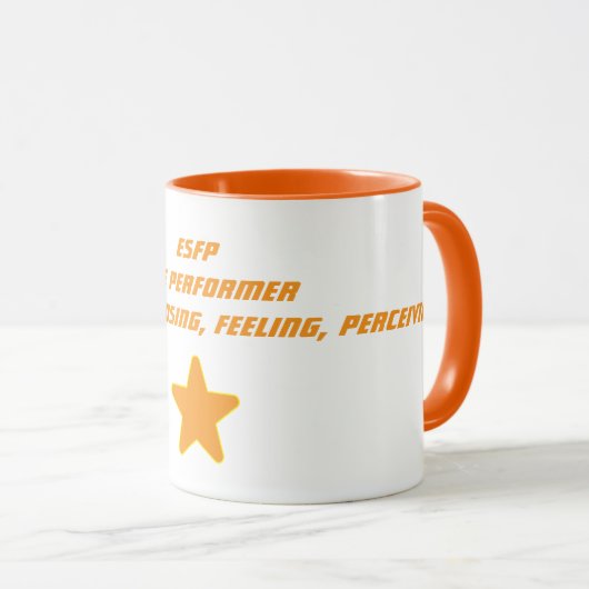 Mug Musique d'interprétation ESFP (Devant droit)