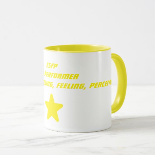 Mug Musique d'interprétation ESFP (Devant droit)