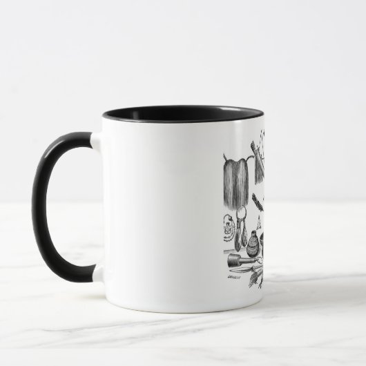 Mug Musique d'objets indiens (Gauche)