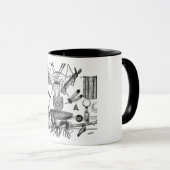 Mug Musique d'objets indiens (Devant droit)