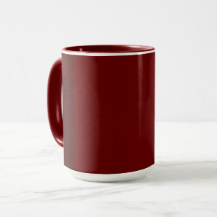 Mug Musique d'obsession rouge