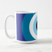 Mug Musique d'oeil bleu moderne (Gauche)