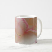 Mug Musique d'oeillet rose et blanc (Devant droit)