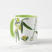 Mug Musique d'olivier mignonne (Devant gauche)