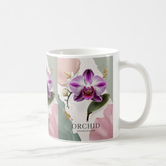 Mug Musique d'orchidée urbaine (Droite)