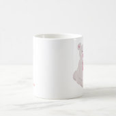 Mug Musique d'ours blanche et rose (Centre)