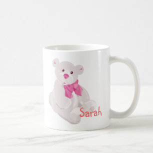 Mug Musique d'ours blanche et rose