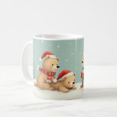 Mug Musique d'ours d'hiver (Devant gauche)