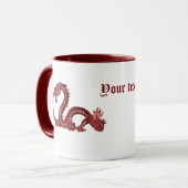Mug Musique dragon (Devant gauche)