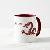 Mug Musique dragon (Devant droit)