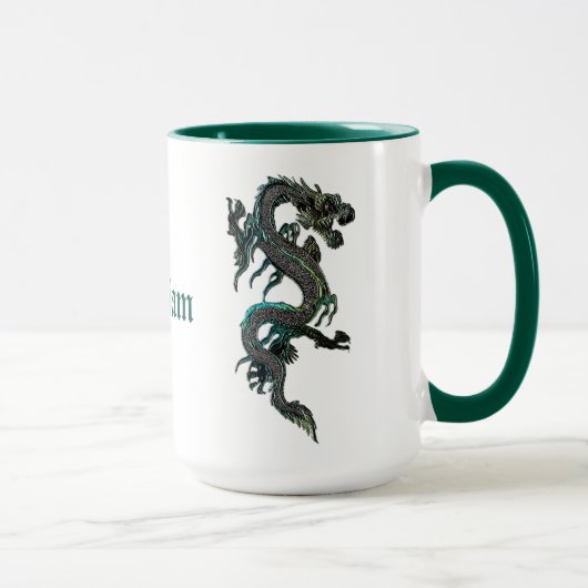 Mug Musique dragon asiatique (Droite)