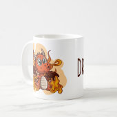 Mug Musique Dragon Fire (Devant gauche)