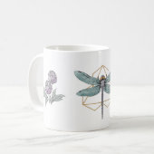 Mug Musique Dragon Fly Peony (Devant gauche)