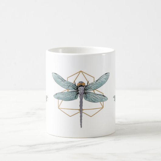Mug Musique Dragon Fly Peony (Centre)