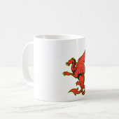 Mug Musique Dragon Rouge (Devant gauche)