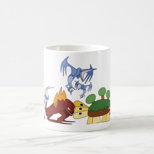 Mug Musique dragons élémentaires (Centre)