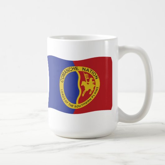 Mug Musique drapeau de la nation Comanche (Droite)