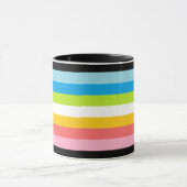 Mug Musique drapeau de la Queer Pride (Centre)