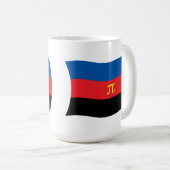 Mug Musique drapeau polyamory (Devant droit)