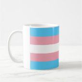 Mug Musique Drapeau Transgenre (Gauche)