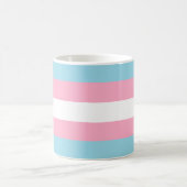 Mug Musique "Drapeau transgenre" (Centre)